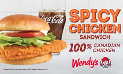 Wendys Spicy Chicken
